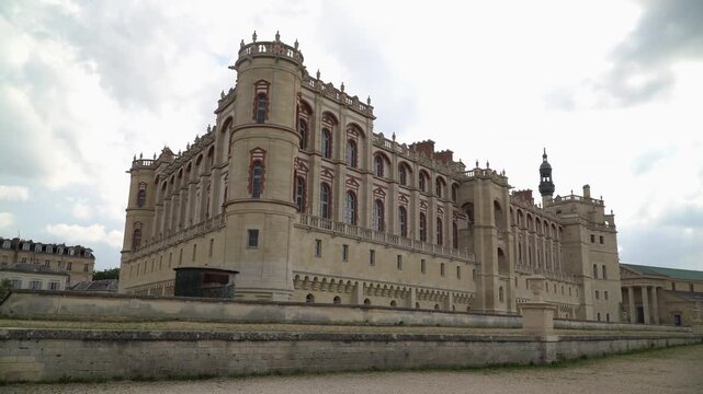 The Saint Germain castle, former royal palace located near the city of Paris, France