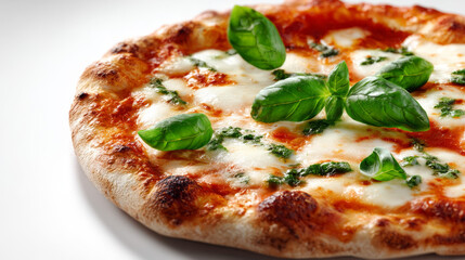 delicious margheritta pizza
