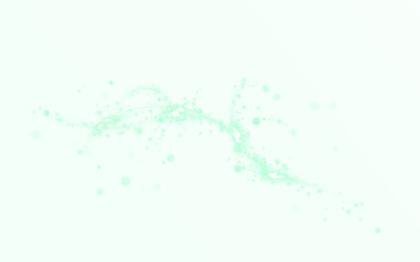 Obraz premium Png Teal Light Swirl Overlay PNG on transparent background