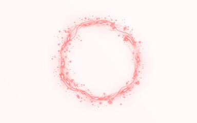 Png White Light Ring Overlay PNG on transparent background