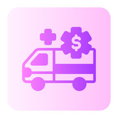 emergency fund gradient icon