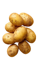 A cluster of potatoes