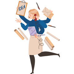 girl with a book