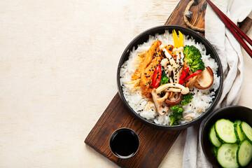 Asian cuisine dish.