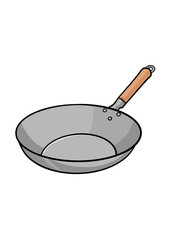 cast iron frying pan