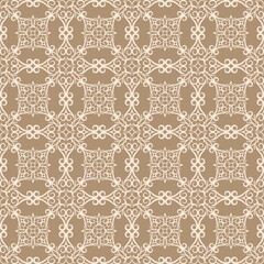 vintage pattern seamless vector texture ornament fabric damask retro decor antique