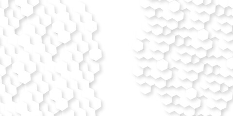 Background with hexagons . Abstract background with lines . white texture background . hexagon abstract background. Surface polygon pattern with glowing hexagon paper texture and futuristic business.	