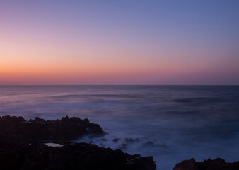 Obraz premium sunset at the beach
