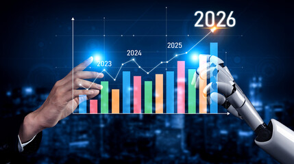 AI enhances business forecasting by analyzing historical data, detecting growth patterns, and predicting future performance for strategic business decisions. Vouch