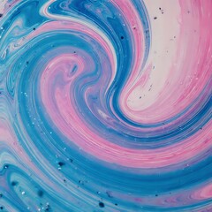 Abstract macro shot of paint swirling in water