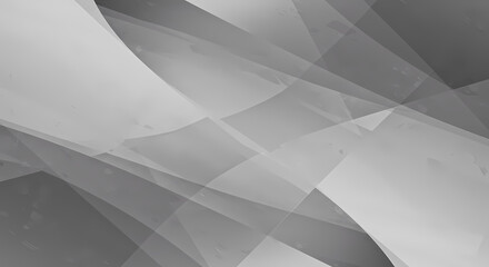 Modern abstract geometric background design in grayscale tones