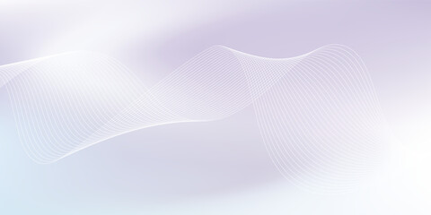 Blue Flow Purple Gray Wavy Gradient Background. Blurry Pastel Mint Weather Water Green Design Pic. vector eps10