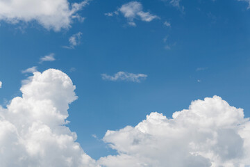 Looking at the clouds and sky on the plane