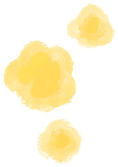 ぽかぽか暖かい背景素材　手描き風