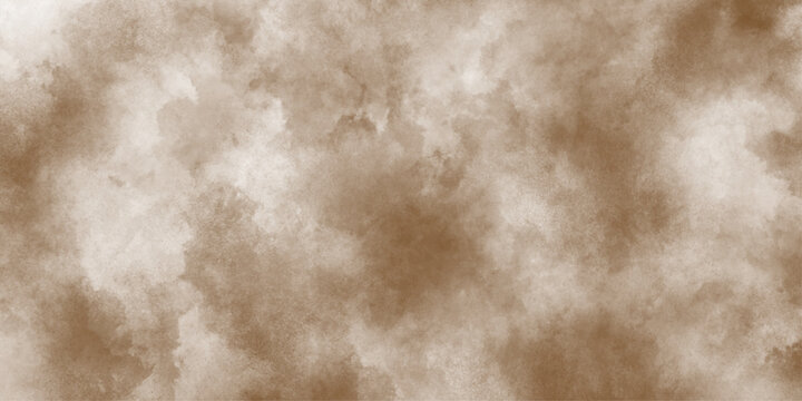 Vector watercolor art background. Old paper. Marble. Stone. Beige watercolor texture for cards, old vintage brown background with gray watercolor grunge velvety texture,  Beautiful brown or cream