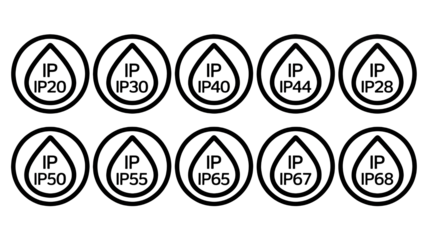 Discover robust IP ratings for water and dust protection, ensuring durable device performance and reliable outdoor applications with these essential symbols.