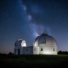 Celestial observatories designed for astronomical research and public education