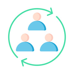 Customer Retention Icon
