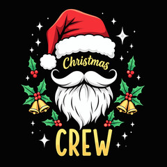 Christmas Crew T-shirt Design Bundle