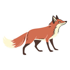 red fox, detailed illustration, digital art, realistic, highly detailed, vivid colors, sharp focus, 8k resolution
