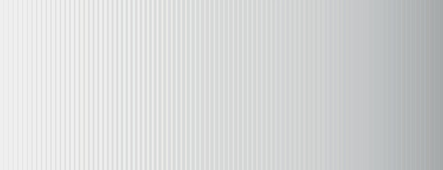 Obraz premium A white background with vertical lines, creating a subtle gradient effect. The white background has a smooth, modern texture. Gradient striped background vector. Gray background.