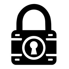 lock icon vector illustration