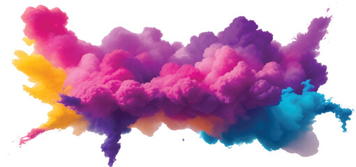 Abstract colorful watercolor splashes and stains create a dynamic artistic texture on paper, ideal for design and wallpaper patterns