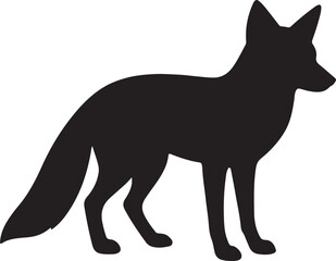 sillouette fox