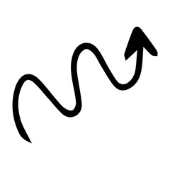 Outline black popular sign. astract doodles element design collection