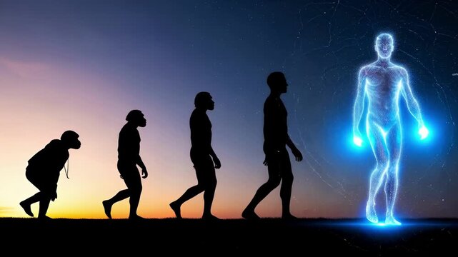 The Incredible Journey of Human Evolution From Ape to Advanced Being.