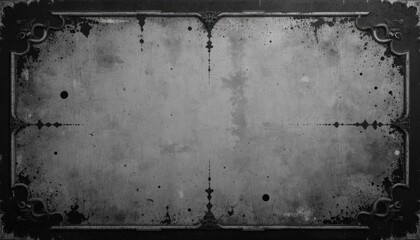 A worn, old metal signboard with a blank, weathered surface; vintage, grunge, and signage aesthetics.