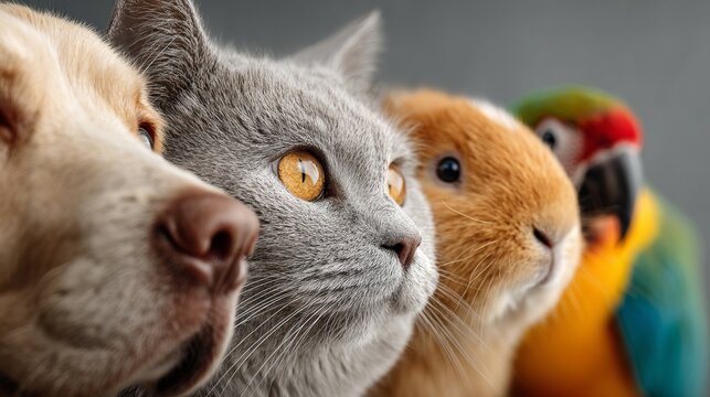 A group of pets
