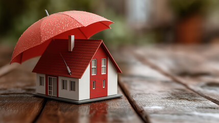 Professionals discussing financial risk insurance and budget planning for home purchase investment