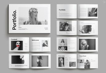Modarn Portfolio Design Layout