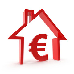 European Housing Market and Euro Symbol
