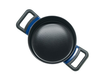 Empty Cooking Pot on White Background