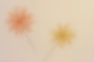 Fototapeta premium Soft dreamy floral blur with pastel tones and delicate petals