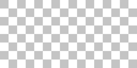 Checkerboard pattern background. Black and white square chessboard pattern. Seamless geometric checkered texture for design, fabric, or wallpaper. Modern minimalist style pattern.