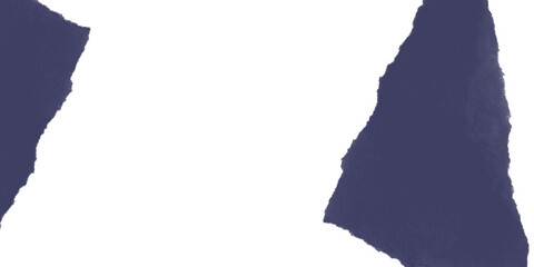 Abstract shapes in dark and light blue on a black backdrop evoking mystery contrast modern art design torn paper texture