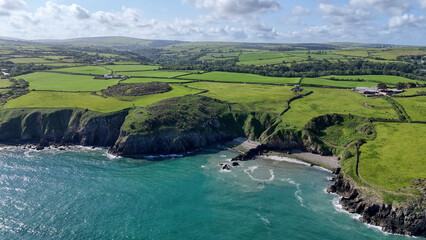 coast of fishguard uk