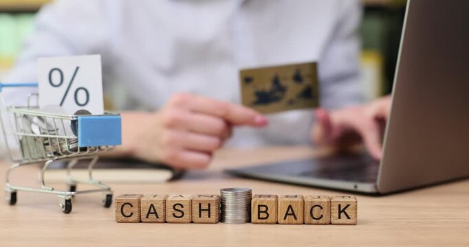 Exploring online shopping and earning cashback rewards while using a laptop in a cozy home setting