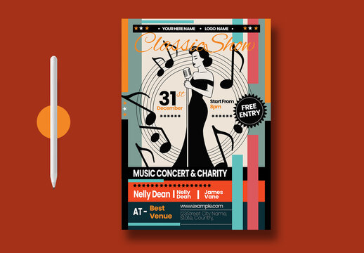 Classical Music Concert Poster