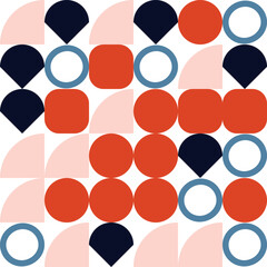 Circle pattern geometric shapes abstract background