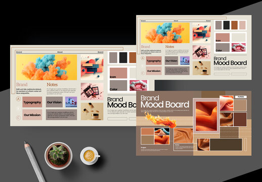 Creative Mood Board Template