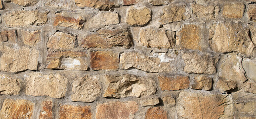 background of old sandstone brick wall texture	
