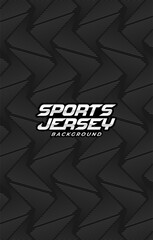 Black pattern line background for sport jersey design