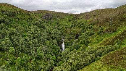 waterfall in scotland
