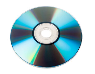 CD isoliert auf weißem Hintergrund – Freisteller, transparente Darstellung