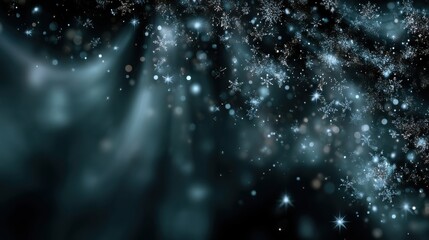 Black bokeh glitter background for special days like award shows or other glitter and glamour related events	