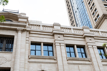 Obraz premium Facade of beautiful European architecture
